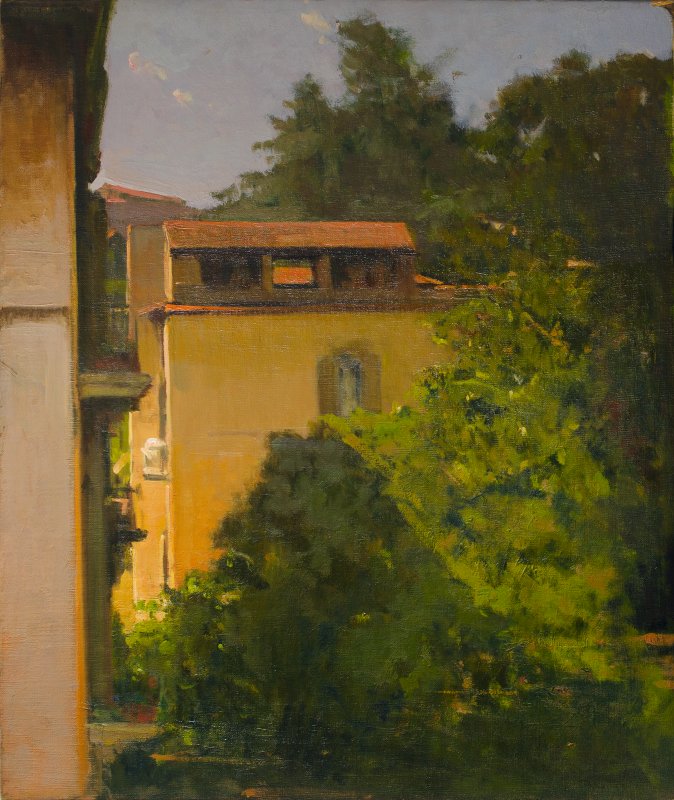 1945 ca. - Dalla finestra di via Adige